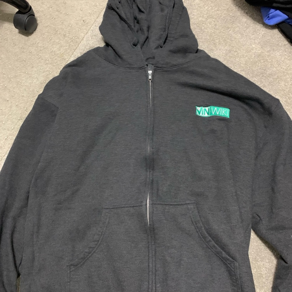 Vinwiki zip up hoodie sweatshirt